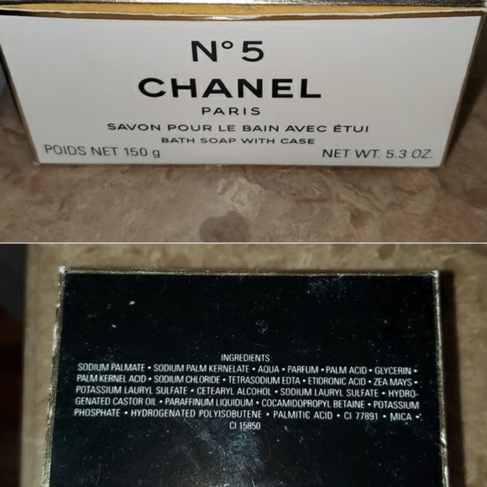 Chanel #5 5.3 ounce bar of brand new soap.